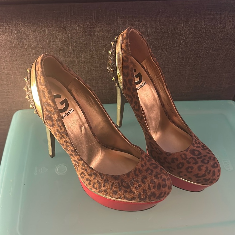 G By Guess GGVeela Red Stiletto